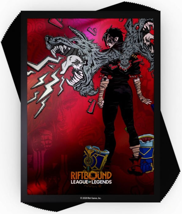 Riftbound League of Legends TCG Sleeves Unleashed Vi, Piltover Enforcer
