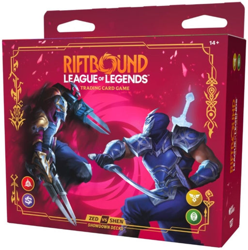 Riftbound: League of Legends TCG Vendetta Zed vs Shen Showdown Deck