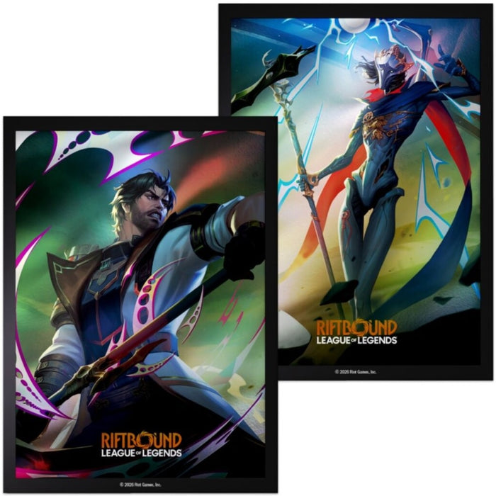 Riftbound League of Legends TCG Sleeves Vendetta Jayce vs Viktor