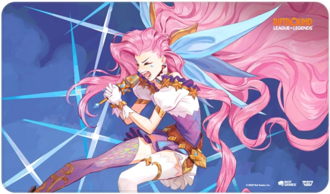 Riftbound League of Legends TCG Playmat Radiance Seraphine Starry-Eyed Songstress