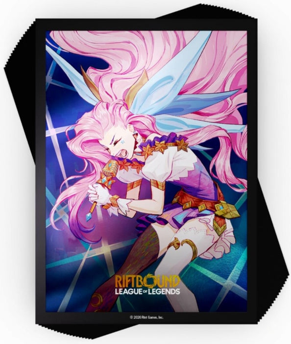 Riftbound League of Legends TCG Sleeves Radiance Seraphine Starry-Eyed Songstress