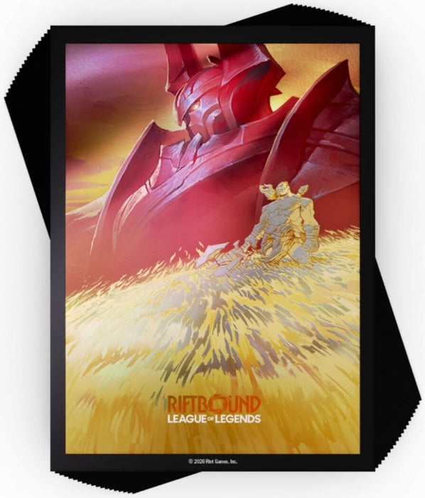 Riftbound League of Legends TCG Sleeves Radiance Mordekaiser Iron Revenant