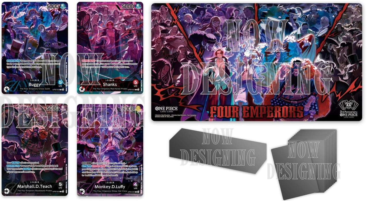 One Piece Card Game English 2nd Anniversary Set