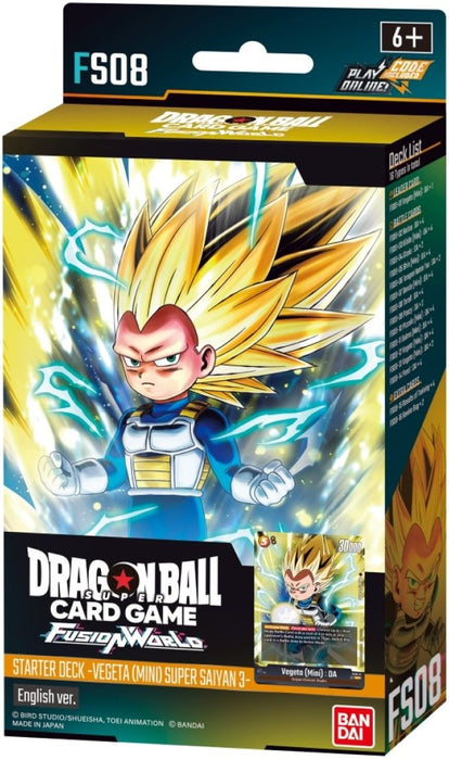 Dragon Ball Super Card Game: Fusion World Starter Deck Vegeta (Mini) Super Saiyan