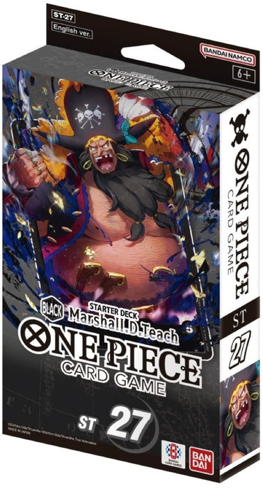 One Piece Card Game Starter Deck (Black) Marshall.D.Teach