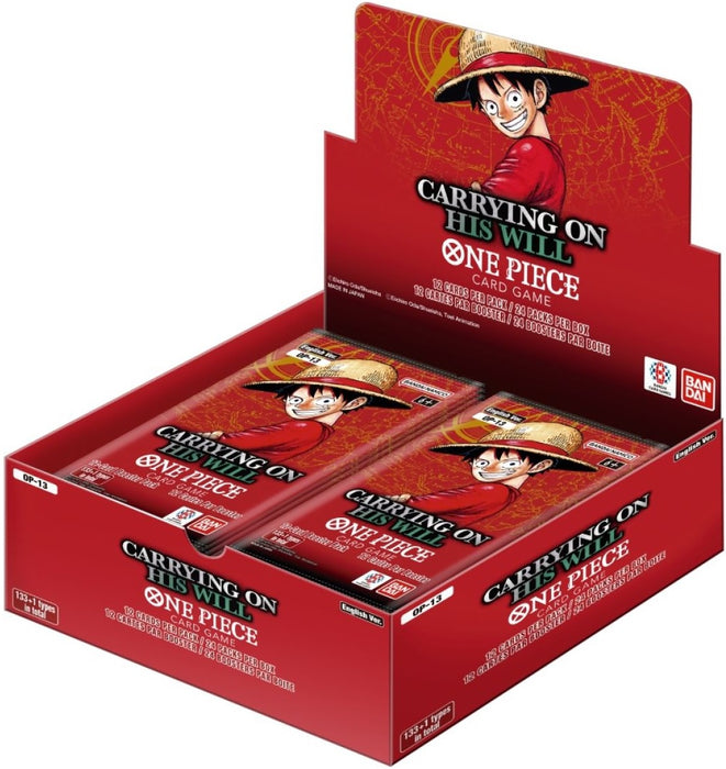 One Piece Card Game Carrying On His Will Booster Box [OP-13]