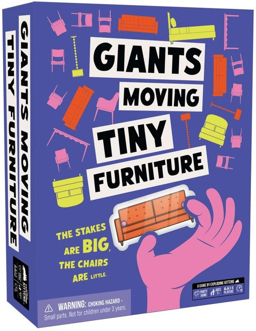 Giants Moving Tiny Furniture (By Exploding Kittens)