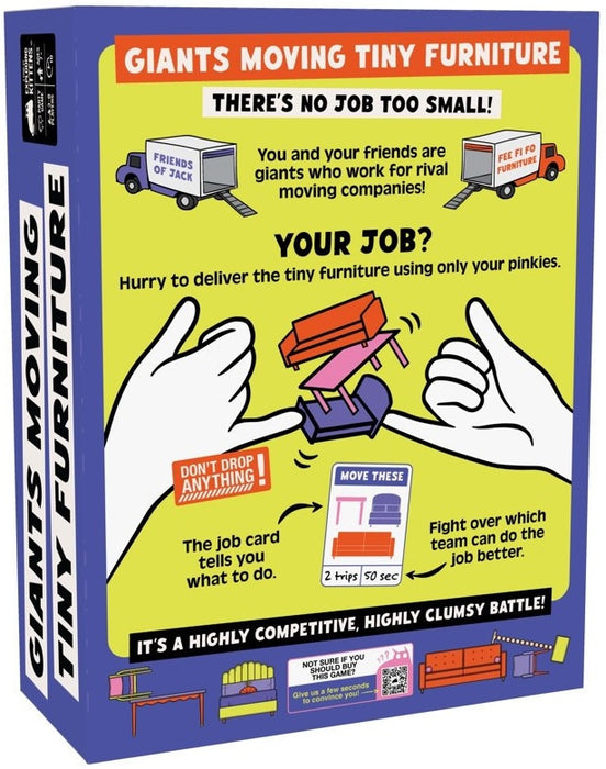 Giants Moving Tiny Furniture (By Exploding Kittens)