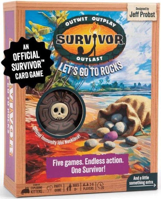 Survivor Let's Go To Rocks The Card Game