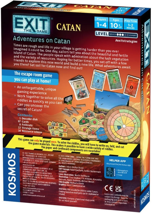 Exit The Game Adventures on Catan