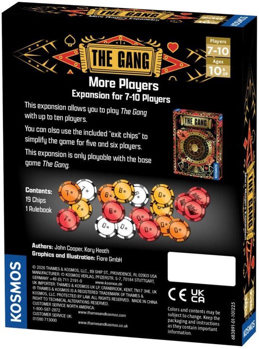 The Gang More Players Expansion for 7-10 Players