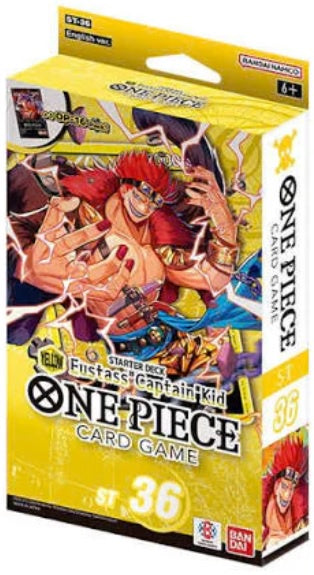 One Piece Card Game Starter Deck Eustass Captain Kid [ST-36]