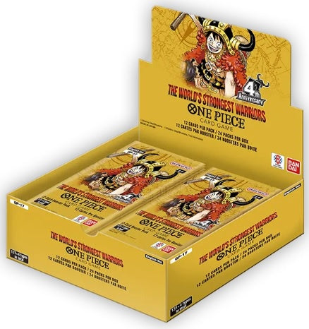 One Piece Card Game The World's Strongest Warriors Booster Box [OP-17] Pre Order