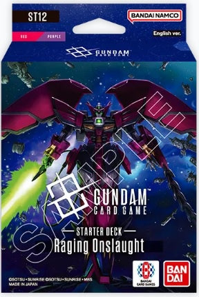Gundam Card Game Starter Deck Raging Onslaught [ST12]