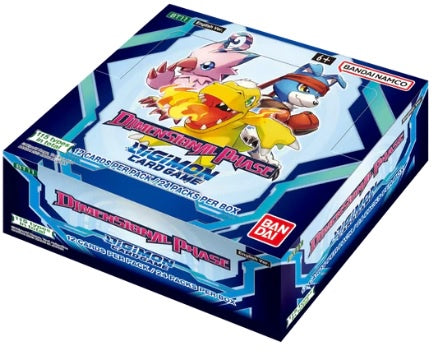 Digimon Card Game Dimensional Phase BT11 Booster Box
