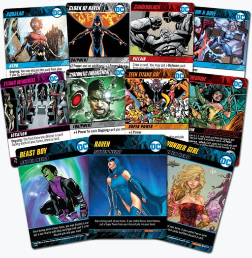 DC Comics Deck-Building Game Multiverse Edition Teen Titans Pack