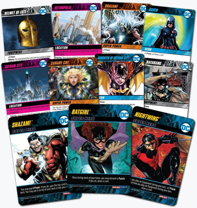 DC Comics Deck-Building Game Heroes Unite Multiverse Edition