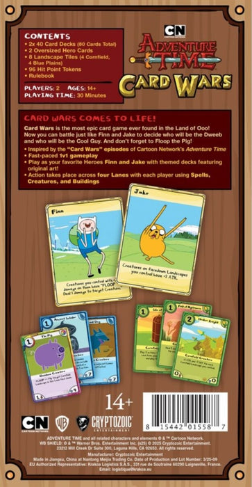 Adventure Time Card Wars Collectors Pack Finn vs. Jake