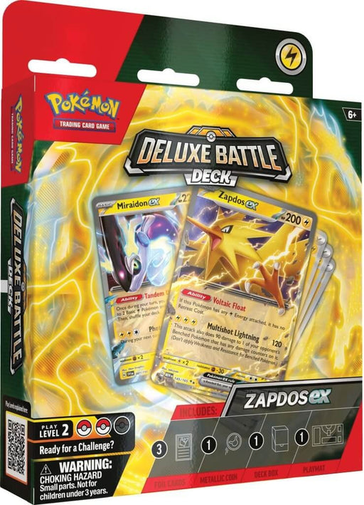 Pokémon TCG Zapdos ex Deluxe Battle Deck