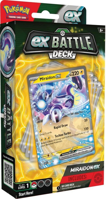 Pokemon TCG Miraidon ex Battle Deck