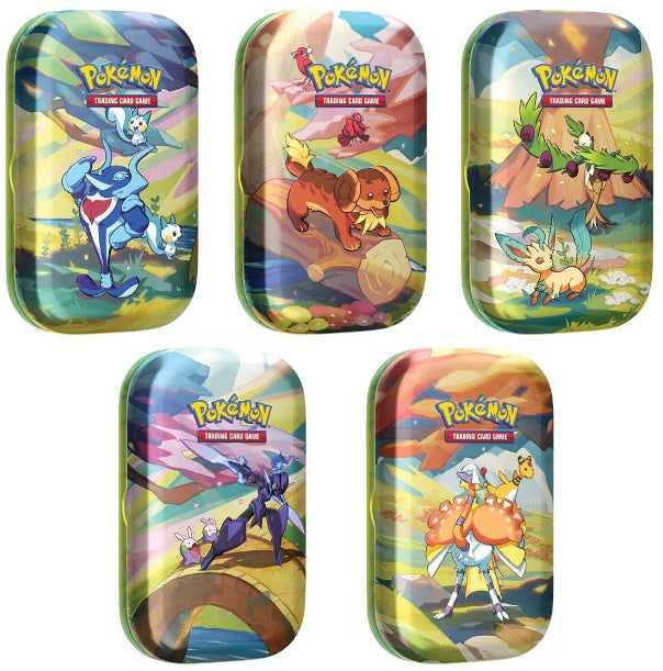 Pokémon TCG Vibrant Paldea Mini Tin Set of 5