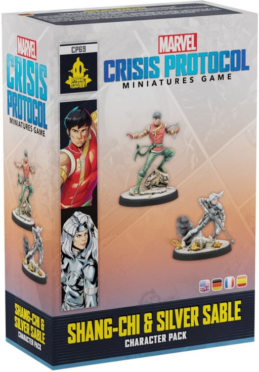 Marvel Crisis Protocol Miniatures Game Shang Chi & Silver Sable