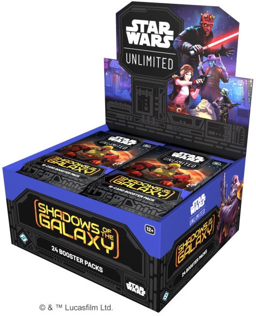 Star Wars Unlimited Shadows of the Galaxy Booster Box