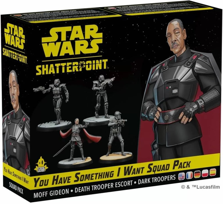 Star Wars Shatterpoint You Have Something I Want Squad Pack