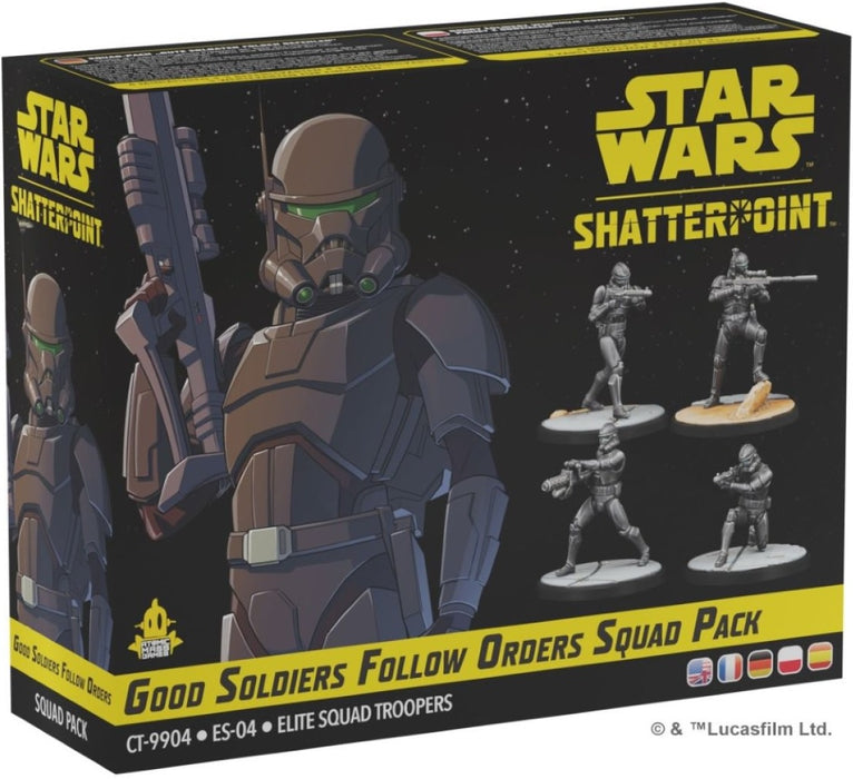 Star Wars Shatterpoint Good Soldiers Follow Orders Squad Pack