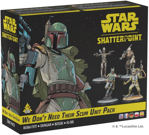 Star Wars Shatterpoint We Don’t Need Their Scum Squad Pack