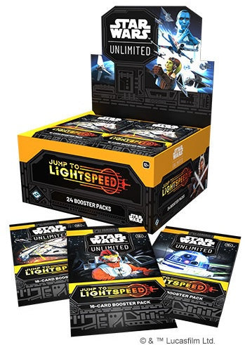 Star Wars Unlimited Jump to Lightspeed Booster Box Pre Order