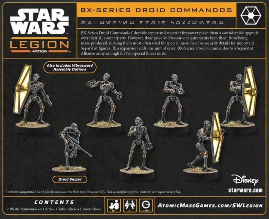 Star Wars Legion BX-Series Droid Commandos Unit Expansion