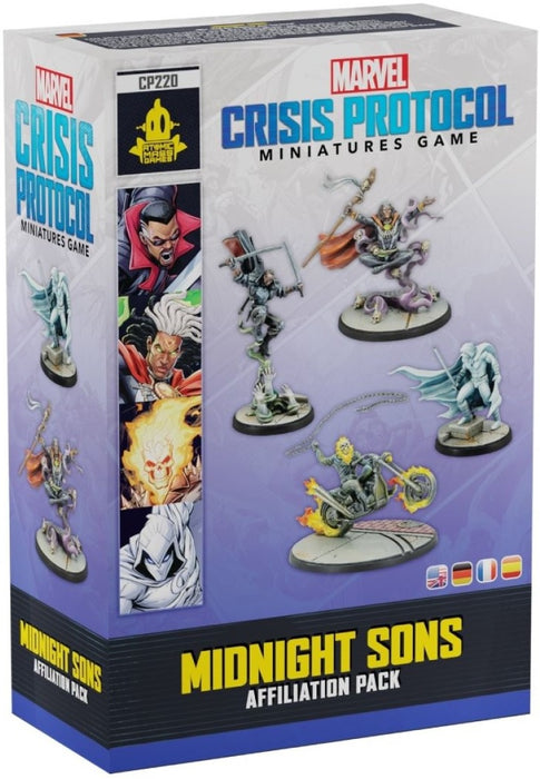Marvel Crisis Protocol Midnight Sons Affiliation Pack