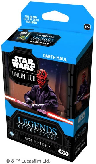 Star Wars Unlimited Legends of the Force Spotlight Deck Darth Maul