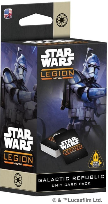 Star Wars Legion Galactic Republic Unit Card Pack