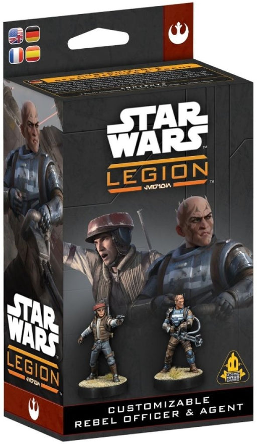 Star Wars Legion Customizable Rebel Officer & Agent