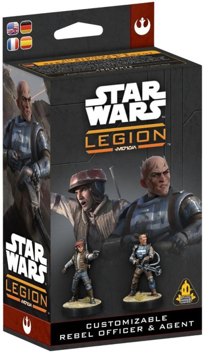 Star Wars Legion Customizable Rebel Officer & Agent