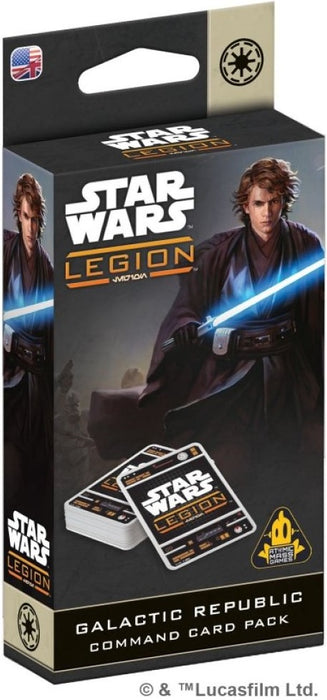 Star Wars Legion Galactic Republic Command Card Pack