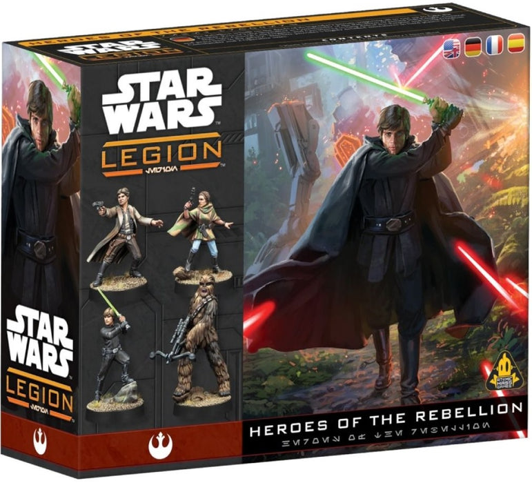 Star Wars Legion Heroes of the Rebellion Character Pack