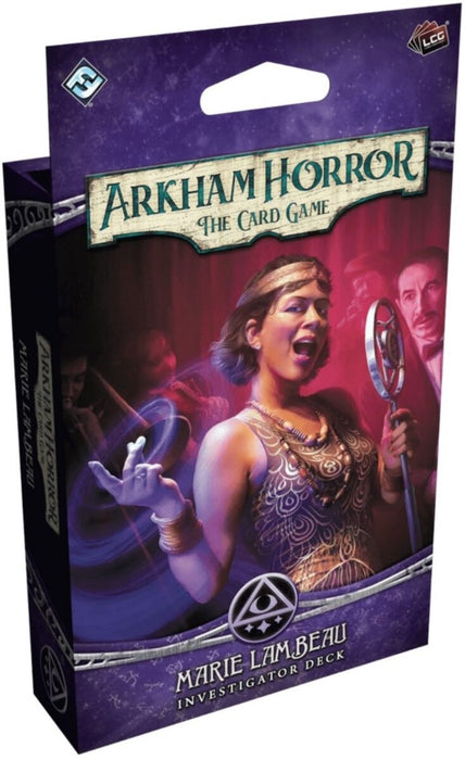 Arkham Horror The Card Game Investigator Deck Marie Lambeau