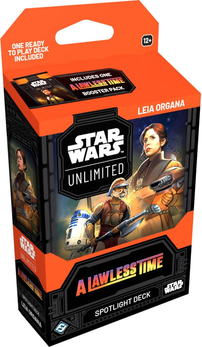 Star Wars Unlimited A Lawless Time Spotlight Deck Leia Organa