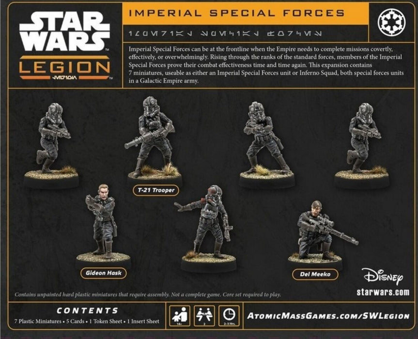 Star Wars Legion Imperial Special Forces
