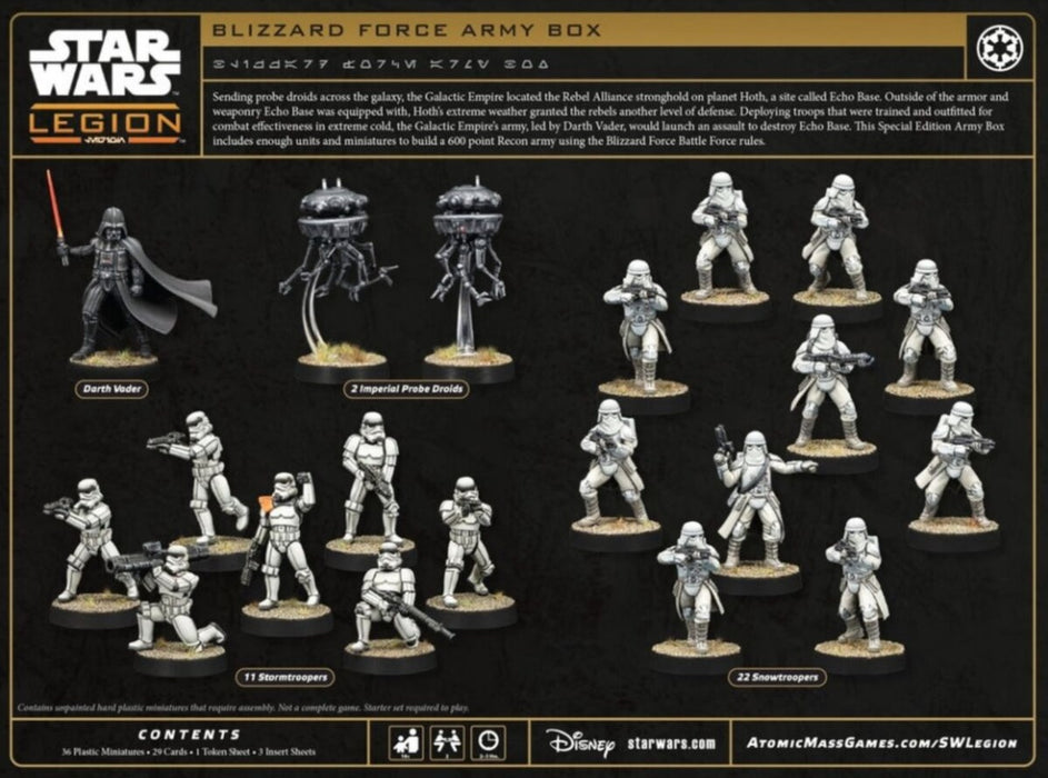 Star Wars Legion Blizzard Force Special Edition Army Box