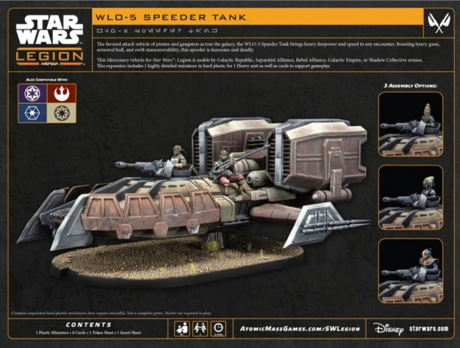 Star Wars Legion WL0-5 Speeder Tank