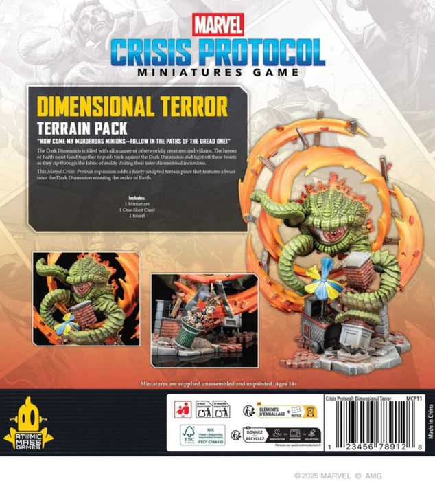 Marvel Crisis Protocol Dimensional Terror Terrain Pack