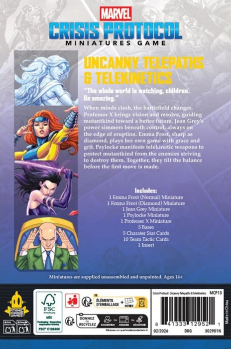 Marvel Crisis Protocol Uncanny Telepaths & Telekinetics