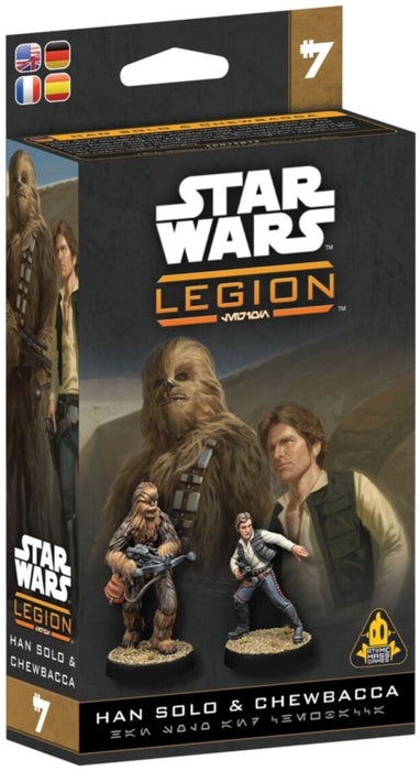 Star Wars Legion Han Solo & Chewbacca Character Pack
