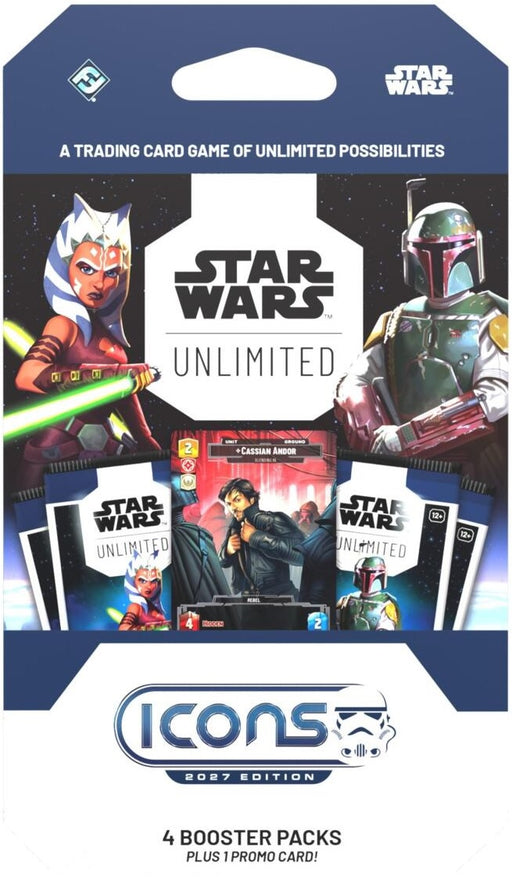 Star Wars Unlimited Icons 2027 Edition Booster 4 pack Pre Order