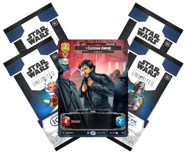 Star Wars Unlimited Icons 2027 Edition Booster 4 pack Pre Order
