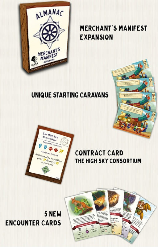 Almanac Dragon Road Merchants Manifest Expansion
